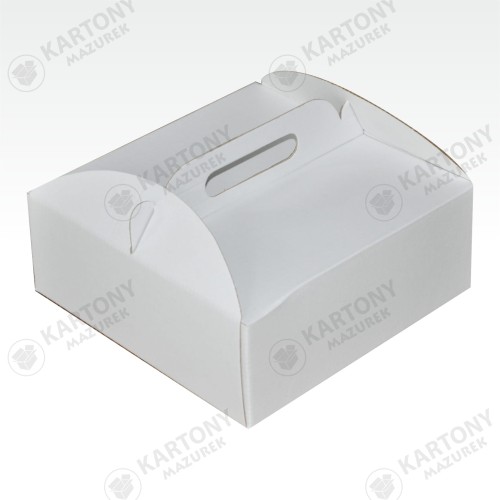 Pudełko na ciasto 260x260x110mm (296)